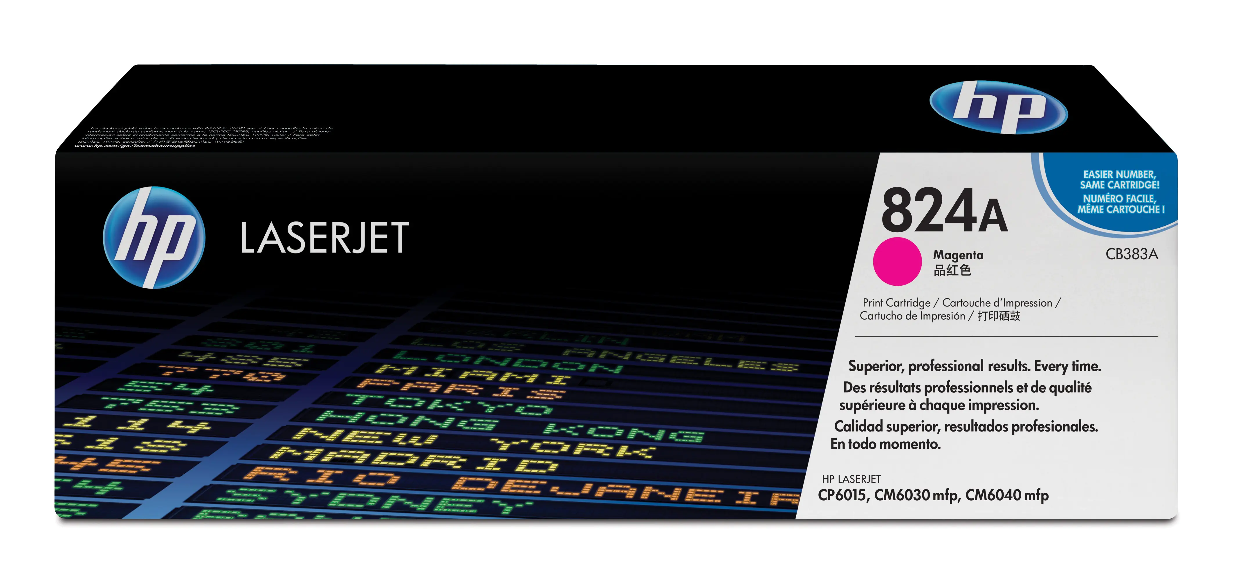 HP 824A - Magenta - original - LaserJet - Tonerpatrone (CB383A) - für Color LaserJet CM6040, CM6040f, CM6049f, CP6015de, CP6015dn, CP6015n, CP6015x, CP6015xh HP 824A - Magenta - original - LaserJet - Tonerpatrone (CB383A) - für Color LaserJet CM6040, CM6040f, CM6049f, CP6015de, CP6015dn, CP6015n, CP6015x, CP6015xh