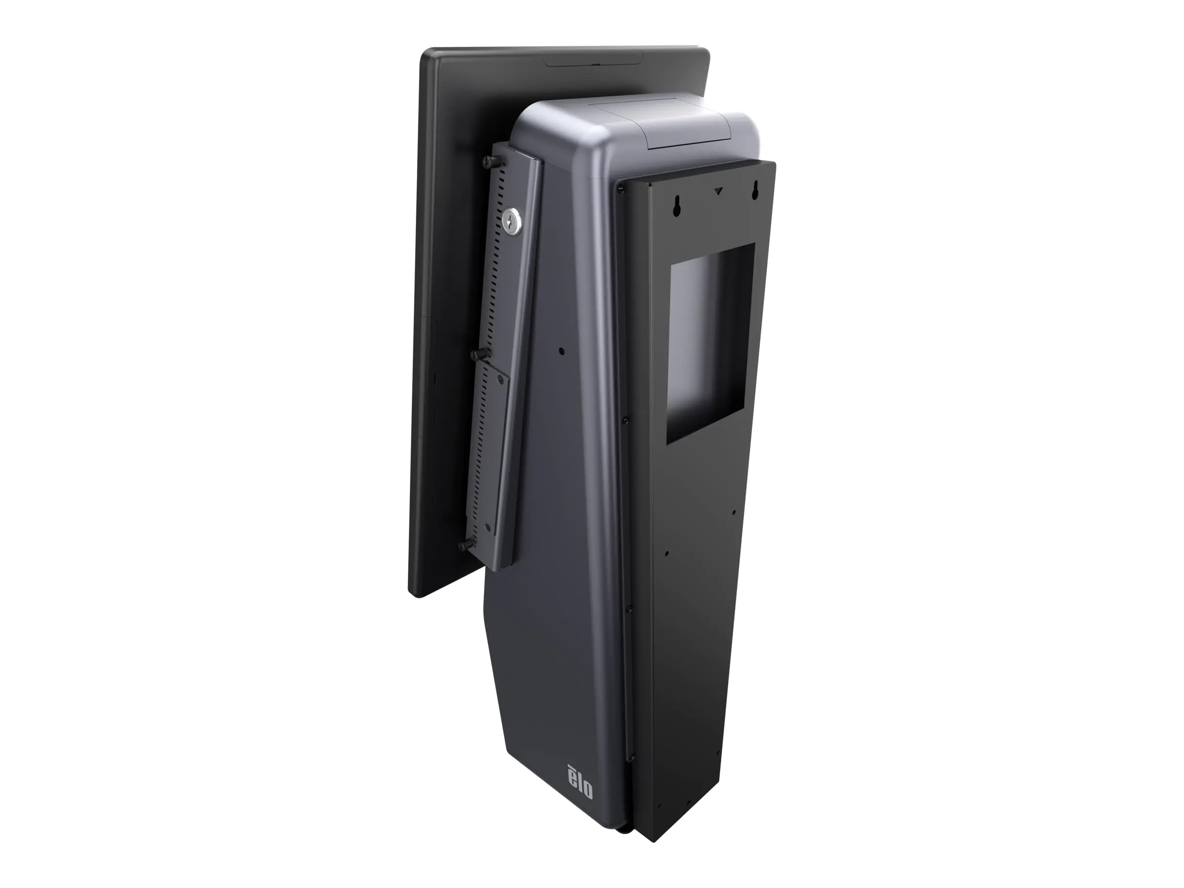 Elo Wallaby Pro Self-Service Countertop Stand - Befestigungskit - Schwarz/Silber - Wandmontage Elo Wallaby Pro Self-Service Countertop Stand - Befestigungskit - Schwarz/Silber - Wandmontage