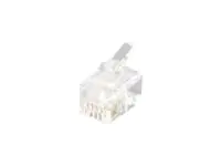 equip Pro - Telefonanschluss - RJ-11 (M) - ungeschirmt (Packung mit 100)