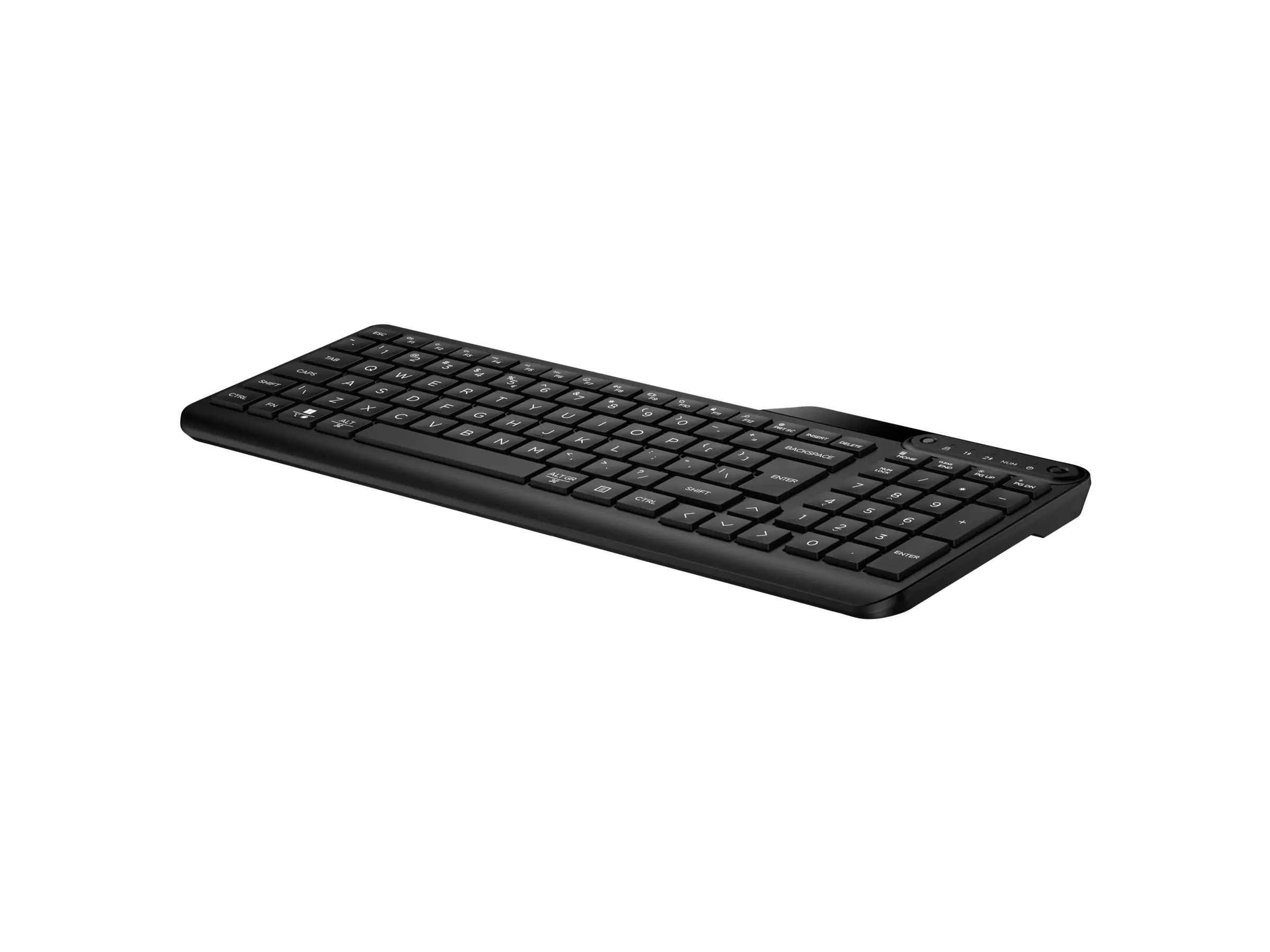 HPE HP 475 - Tastatur - Dual-Mode, Multi-Device, kompakt, 2-Zonen-Layout, geringer Tastenhub, 12 programmierbare Tasten 7N7B9AA#ABD