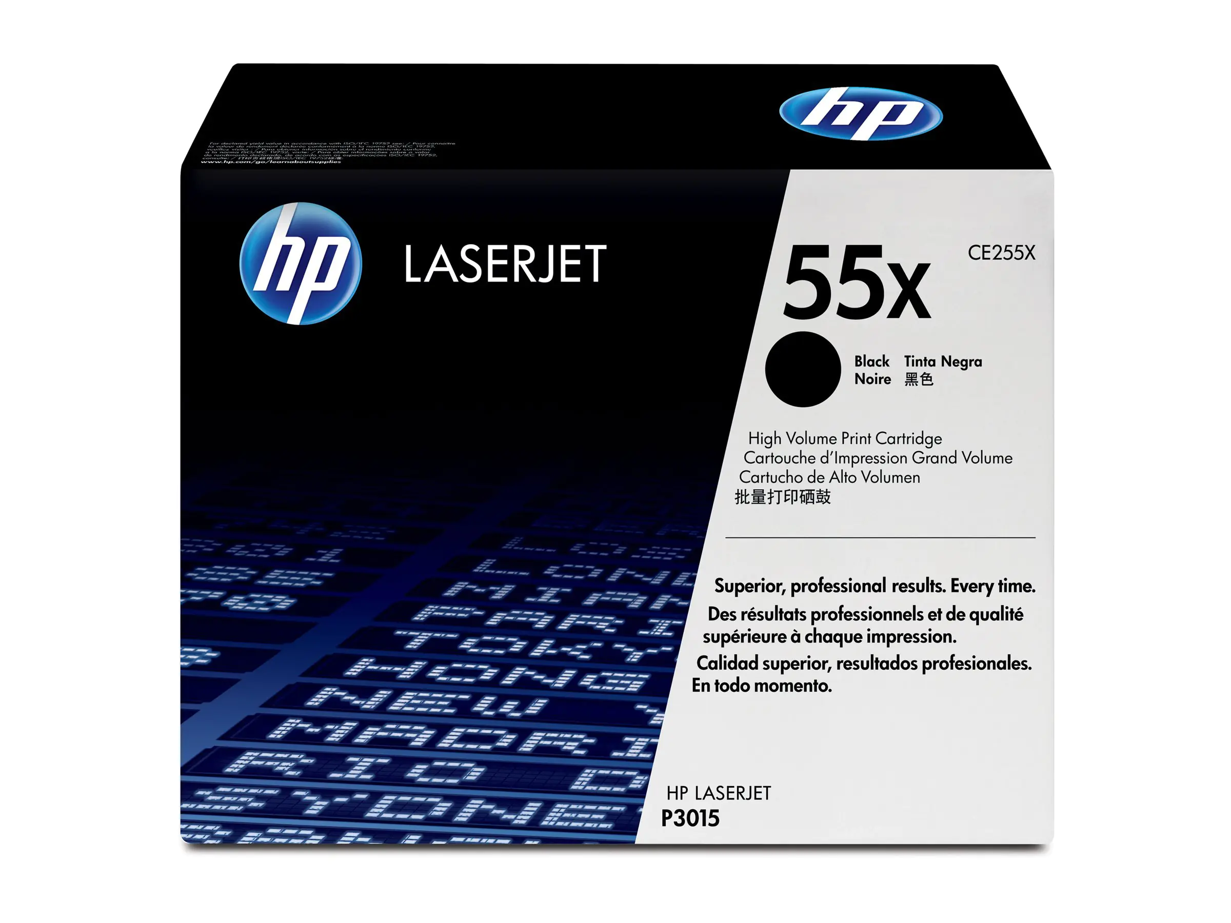 HP 55X - Hohe Ergiebigkeit - Schwarz - original - LaserJet - Tonerpatrone (CE255X)