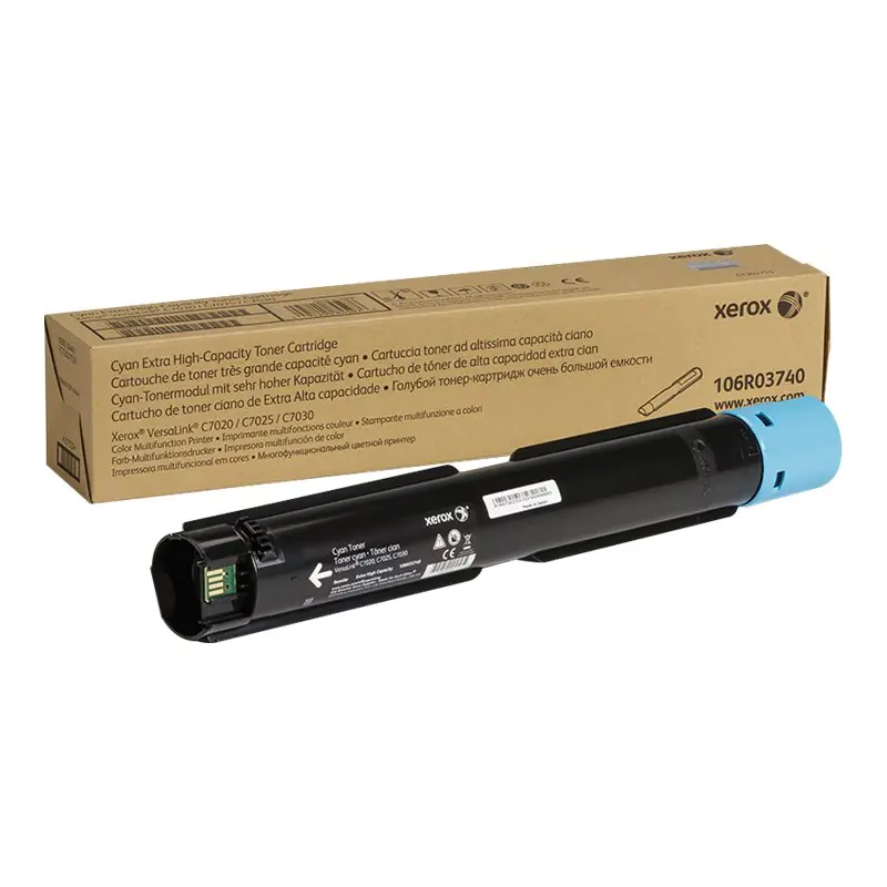 Xerox VersaLink C7020/C7025/C7030 - Mit hoher Kapazität - Cyan - Original - Tonerpatrone - für VersaLink C7020, C7020/C7025/C7030, C7025, C7030 Xerox VersaLink C7020/C7025/C7030 - Mit hoher Kapazität - Cyan - Original - Tonerpatrone - für VersaLink C7020, C7020/C7025/C7030, C7025, C7030