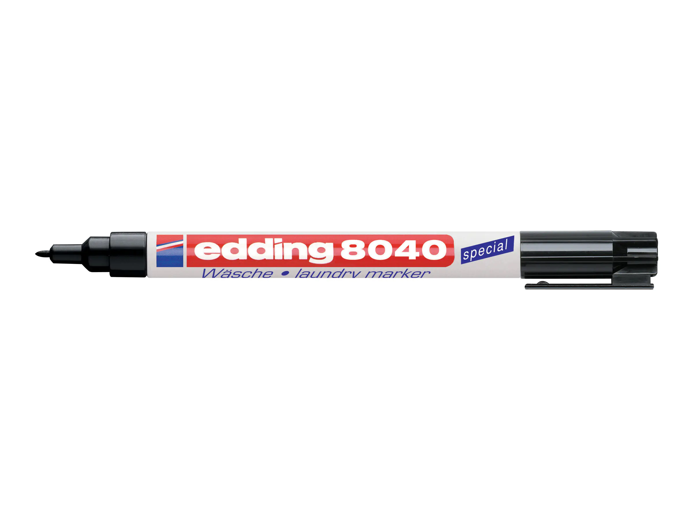 edding Wäschemarker 8040 4-8040001 1mm Rundspitze schwarz