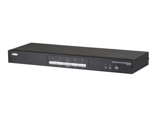 ATEN USB DVI Dual View KVMP Switch CS1644A - KVM-/Audio-/USB-Switch - 4 x KVM/Audio/USB - 1 lokaler Benutzer - Desktop ATEN USB DVI Dual View KVMP Switch CS1644A - KVM-/Audio-/USB-Switch - 4 x KVM/Audio/USB - 1 lokaler Benutzer - Desktop