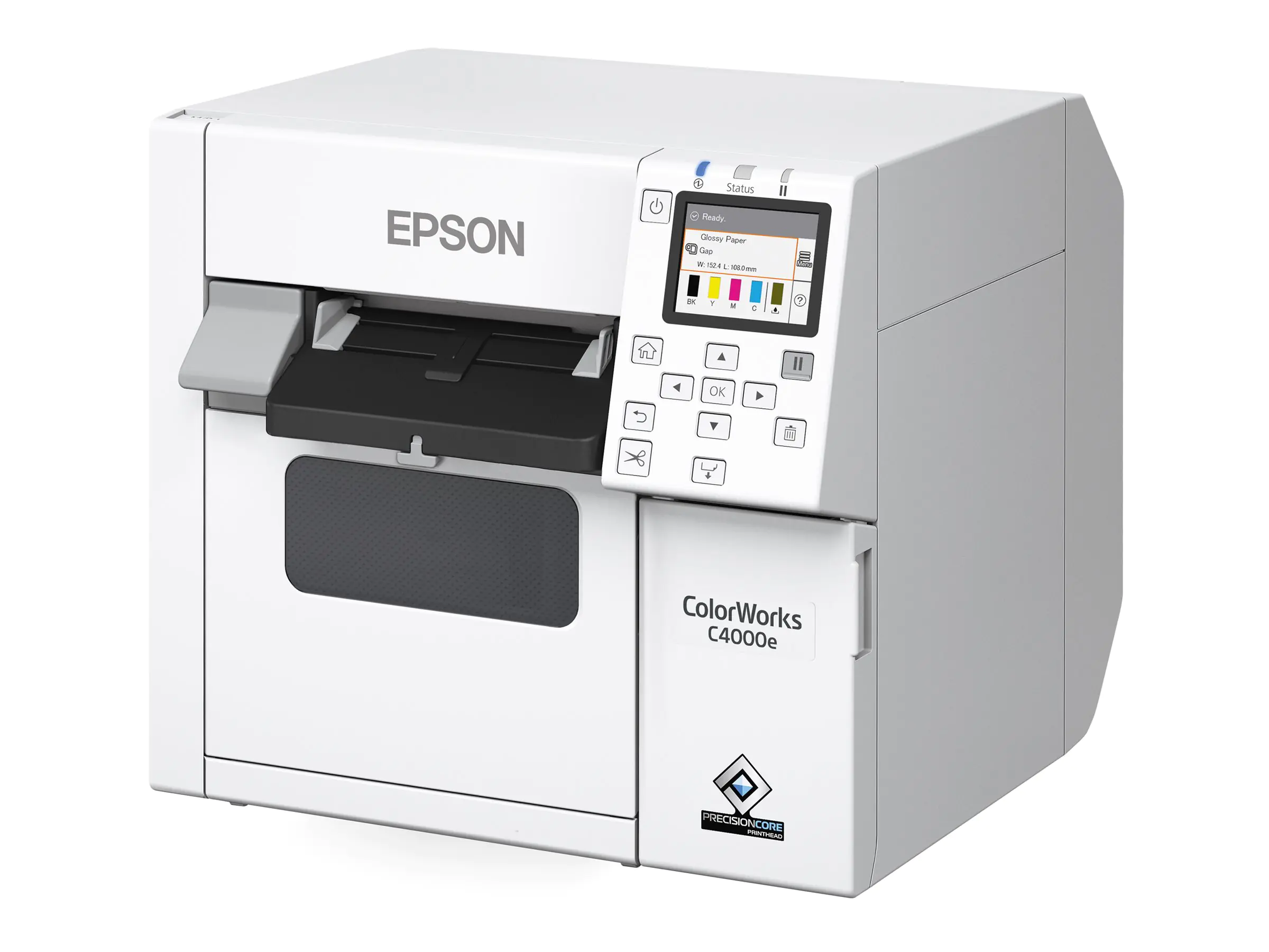 Epson ColorWorks CW-C4000E (MK) - Etikettendrucker - Farbe - Tintenstrahl - Rolle (10,2 cm) C31CK03102MK