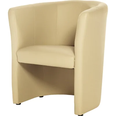 Sessel Kunstleder 690x770x630mm beige Sessel Kunstleder 690x770x630mm beige