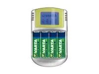 Varta Akkuladegerät Power LCD Charger 57070201451 +4xAA 2.600mAh