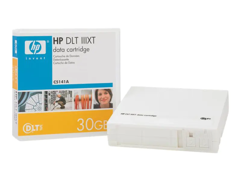 HPE - DLT III XT - 15 GB / 30 GB - DLT2000 - für SureStore DLT 40e, 40i, 40r; SureStore Tape Library 6/140