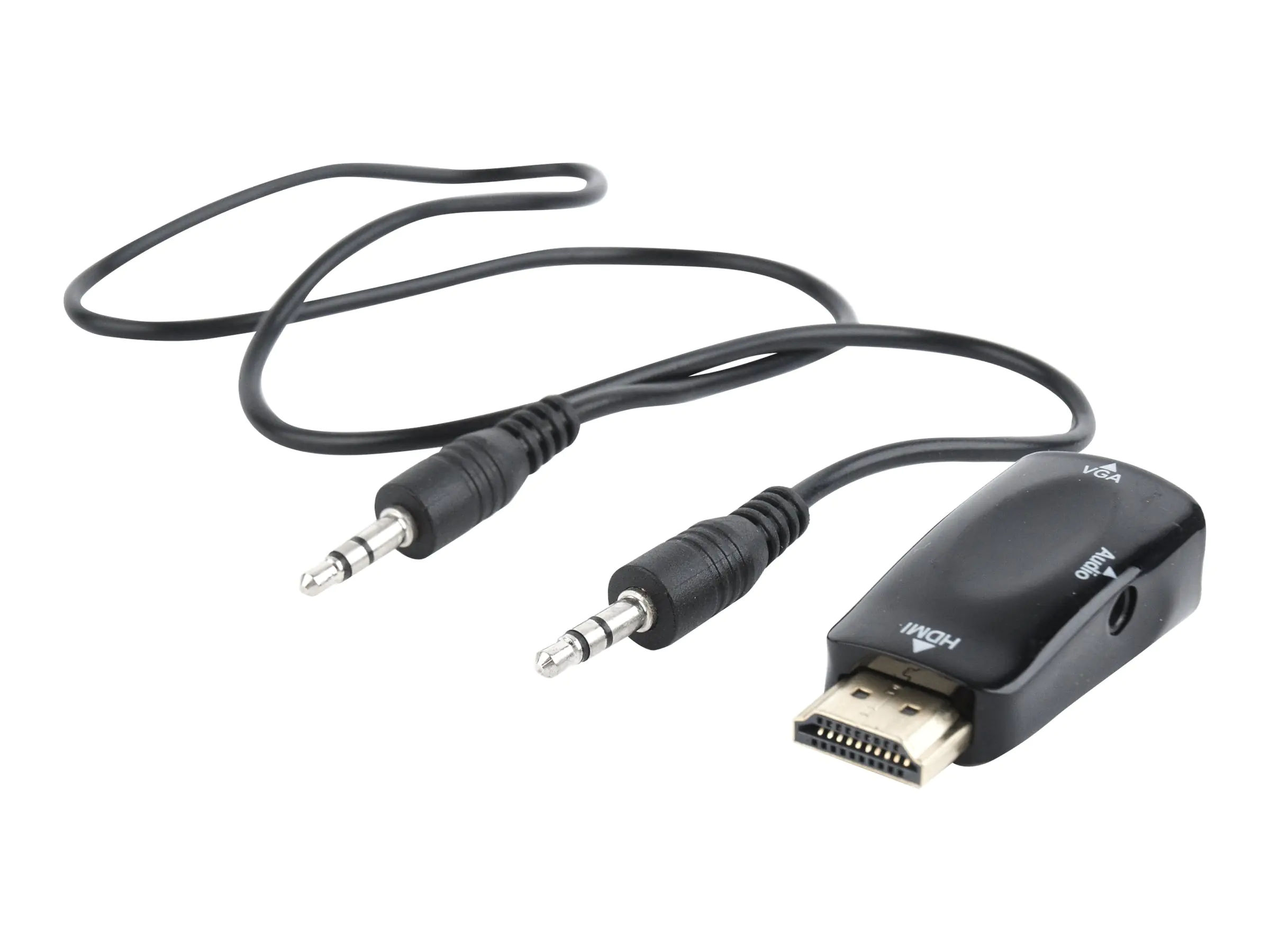 Gembird Cablexpert - Videokonverter - HDMI - VGA - Schwarz A-HDMI-VGA-02