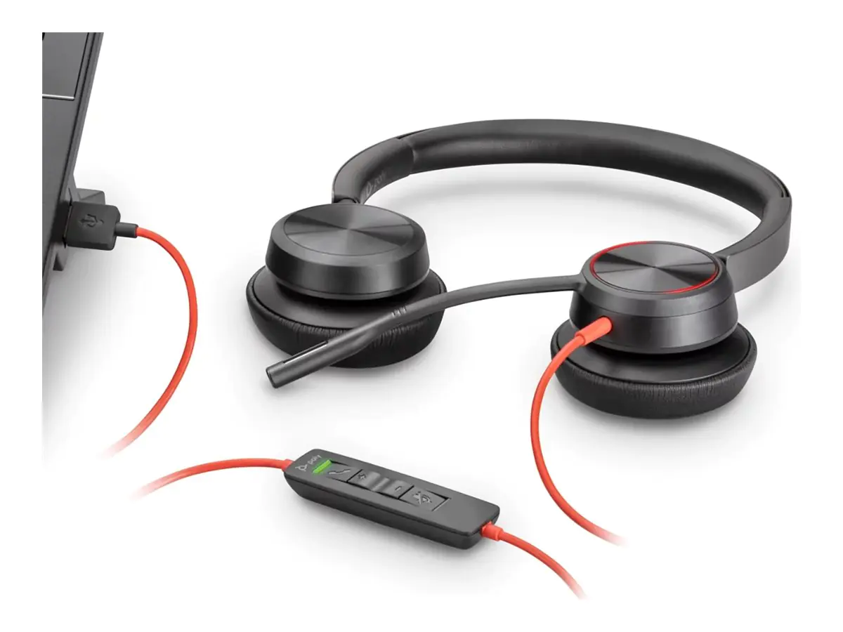 Poly Blackwire C5220 - Blackwire 5200 series - Headset - On-Ear - kabelgebunden - USB-C, 3,5 mm Stecker - Schwarz - Zertifiziert für Microsoft Teams, Zertifiziert für Skype für Unternehmen, Cisco Jabber Certified, Avaya Certified Poly Blackwire C5220 - Blackwire 5200 series - Headset - On-Ear - kabelgebunden - USB-C, 3,5 mm Stecker - Schwarz - Zertifiziert für Microsoft Teams, Zertifiziert für Skype für Unternehmen, Cisco Jabber Certified, Avaya Certified