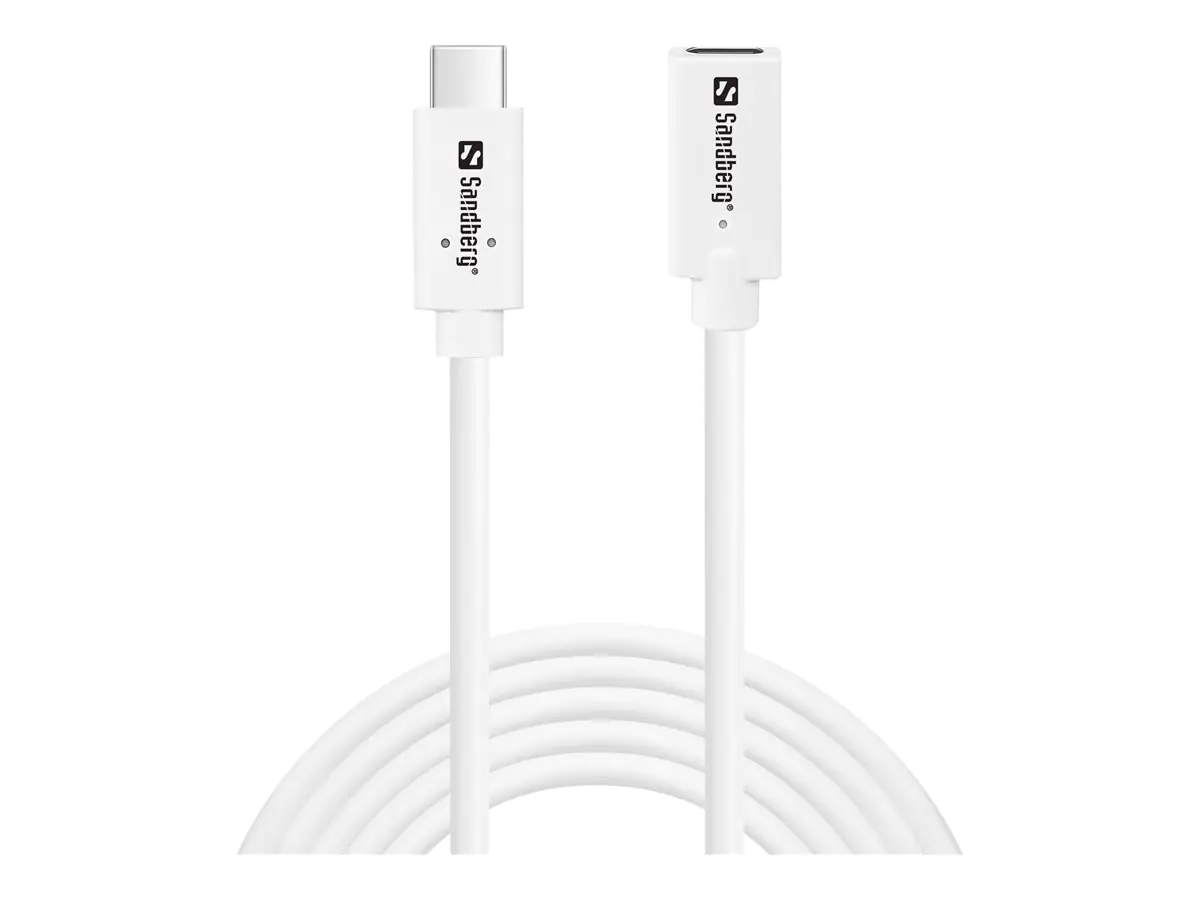 SANDBERG USB-Kabel - 24 pin USB-C (M) zu 24 pin USB-C (W)