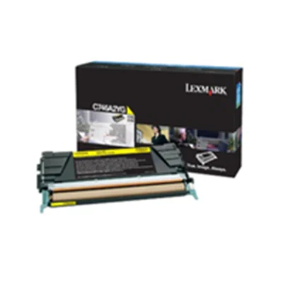 Lexmark Gelb - original - Tonerpatrone Lexmark C746A3YG