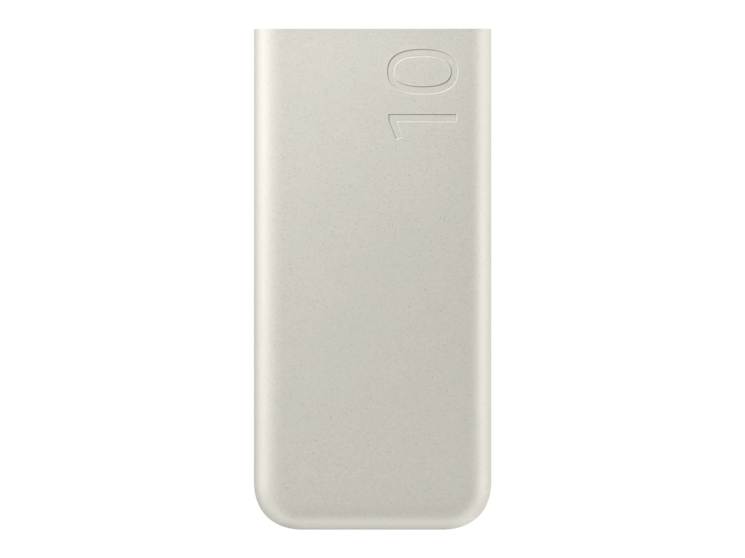 Samsung Galaxy EB-P3400 - Powerbank - 10000 mAh - 25 Watt - 2770 mA - SFC, PD 3.0 - 2 Ausgabeanschlussstellen (24 pin USB-C) - auf Kabel: USB-C - beige Samsung Galaxy EB-P3400 - Powerbank - 10000 mAh - 25 Watt - 2770 mA - SFC, PD 3.0 - 2 Ausgabeanschlussstellen (24 pin USB-C) - auf Kabel: USB-C - beige