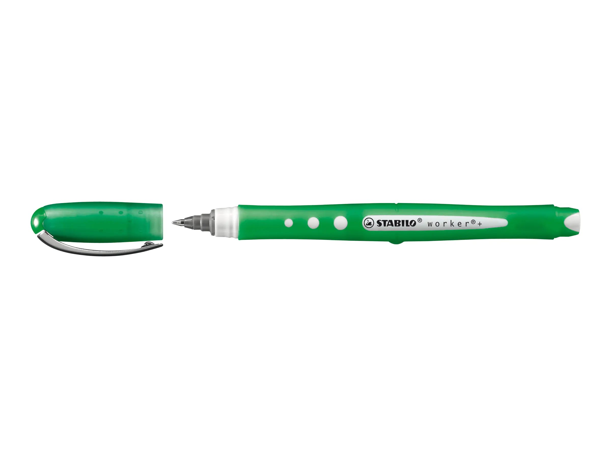 STABILO Rollerball worker colorful 2019/36 0,5mm Kappenmodell gn