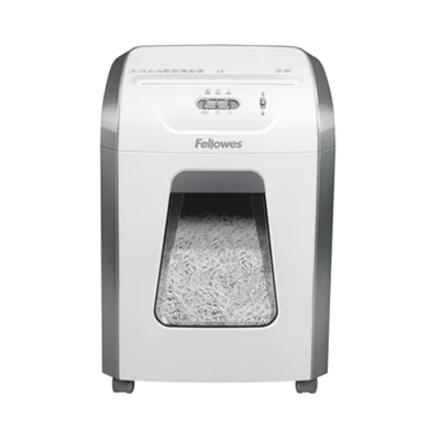 Fellowes® Aktenvernichter Powershred® 15C P-4 Papier, Heftklammer, Büroklammern, Kreditkarten Partikelschnitt weiß Fellowes® Aktenvernichter Powershred® 15C P-4 Papier, Heftklammer, Büroklammern, Kreditkarten Partikelschnitt weiß