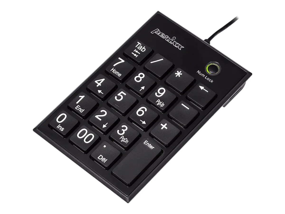 Perixx PERIPAD-202U - Tastenfeld - USB