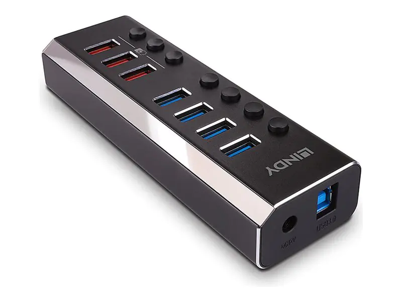 Lindy Hub - mit 3 Quick Charge 3.0 Ports 43371