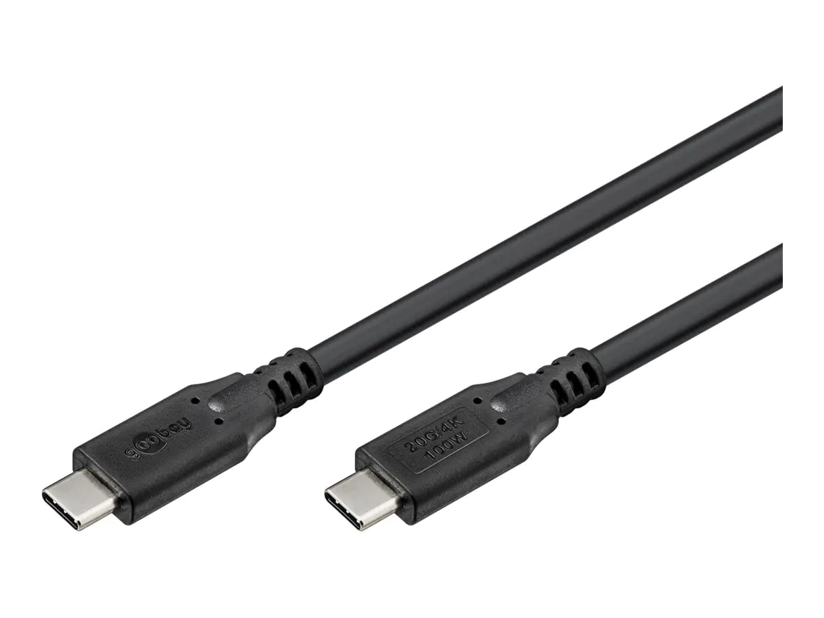 Goobay USB-C -Kabel USB4 100 W 20 Gbit/s Power Delivery 1.5 m - -Stecker>