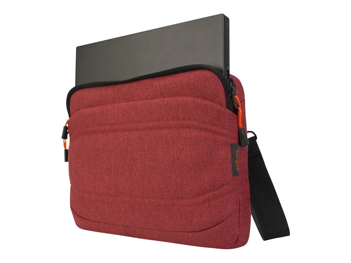 Targus Groove X2 Slimcase - Notebook-Tasche - 33 cm (13") - dark coral