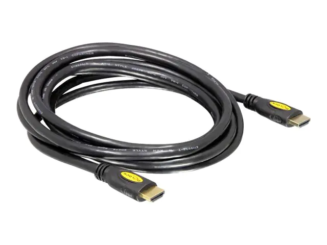 Delock - HDMI-Kabel - HDMI männlich zu HDMI männlich - 5 m Delock - HDMI-Kabel - HDMI männlich zu HDMI männlich - 5 m