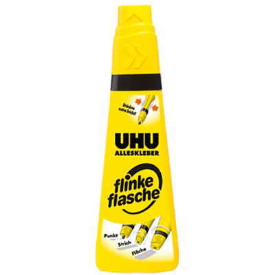 UHU Alleskleber flinke flasche 46315 90g nachfüllbar UHU Alleskleber flinke flasche 46315 90g nachfüllbar