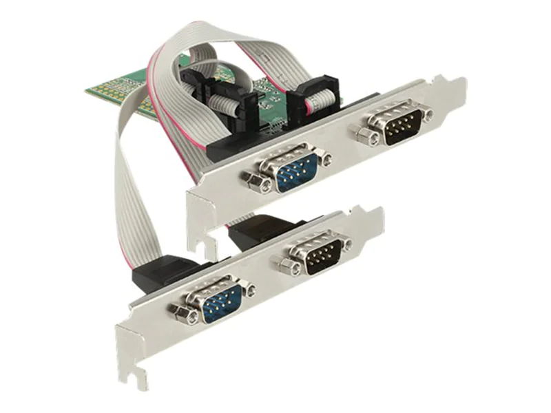 Delock PCI Express Karte> 4 x Seriell RS-232 - Adapter - Digital/Daten 89557
