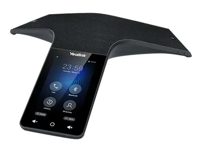 Yealink CP965 - VoIP-Konferenztelefon - mit Bluetooth-Schnittstelle - IEEE 802.11a/b/g/n (Wi-Fi) / Bluetooth 4.2 - 10-Wege Anruffunktion - SIP, SIP v2, SRTP - Schwarz