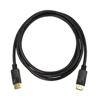 Techly DisplayPort 1.4 Anschlusskabel, M/M, 2m, schwarz