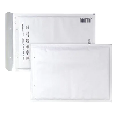 AIRPRO Luftpolstertasche W/17 mit Haftklebung, Lochung für Klammer Kraftpapier weiß 100 St./Pack.