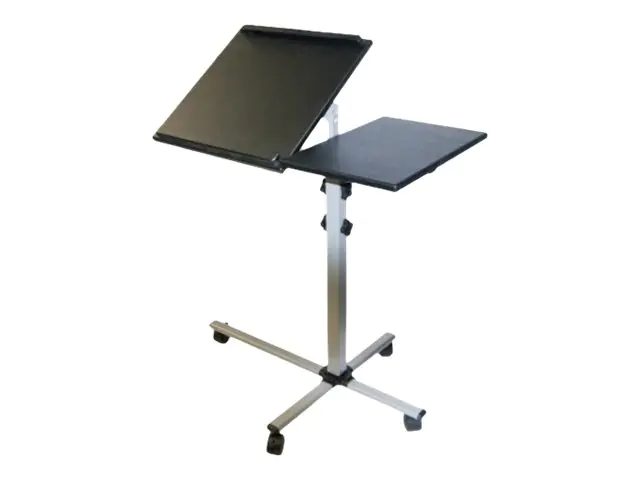 exertis Connect - Wagen - Höhe einstellbar - für Projektor - Stahl, Aluminium - Schwarz, Silber exertis Connect - Wagen - Höhe einstellbar - für Projektor - Stahl, Aluminium - Schwarz, Silber