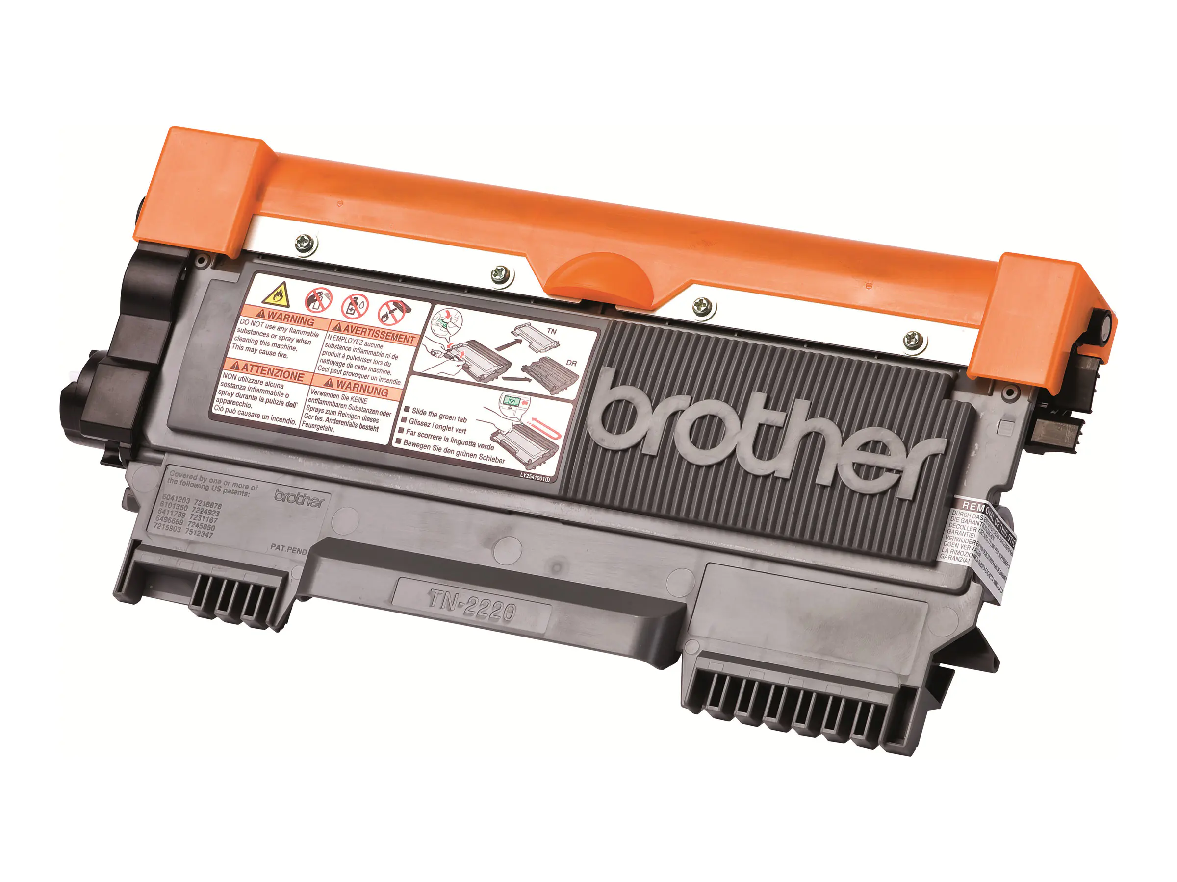 Brother TN2220 - Schwarz - Original - Tonerpatrone - für Brother DCP-7060, 7065, 7070, HL-2220, 2240, 2250, 2270, MFC-7360, 7460, 7860; FAX-2840 Brother TN2220 - Schwarz - Original - Tonerpatrone - für Brother DCP-7060, 7065, 7070, HL-2220, 2240, 2250, 2270, MFC-7360, 7460, 7860; FAX-2840