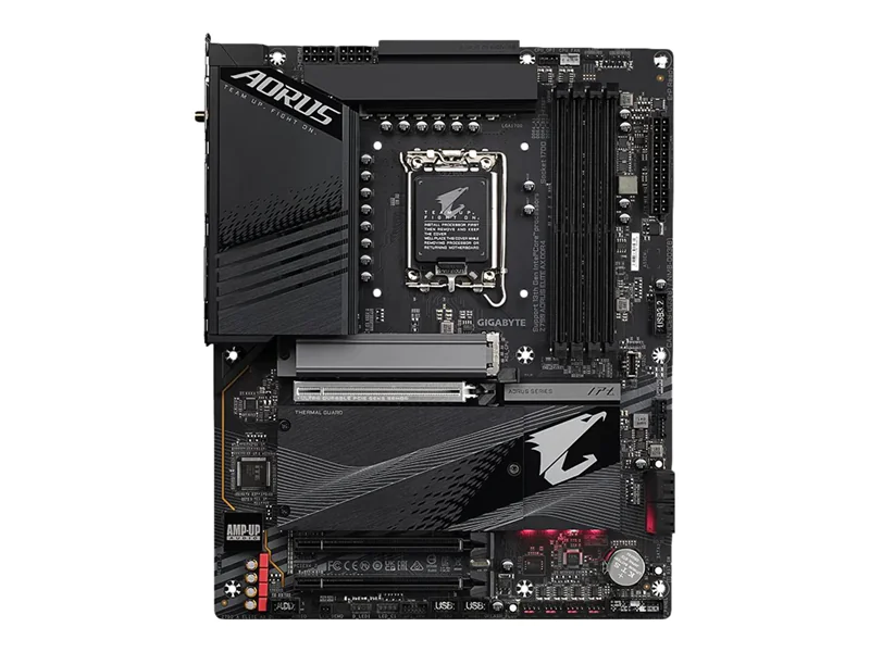 Gigabyte Z790 AORUS ELITE AX DDR4 - 1.0 - Motherboard - ATX - LGA1700-Sockel - Z790 Chipsatz - USB-C Gen2, USB-C Gen 2x2, USB 3.2 Gen 1, USB 3.2 Gen 2 - 2.5 Gigabit LAN, Wi-Fi 6, Bluetooth - Onboard-Grafik (CPU erforderlich) - High Definition Audio (