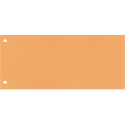 Trennstreifen Kurz 22,5x10,5cm 160g orange 100 St./Pack.