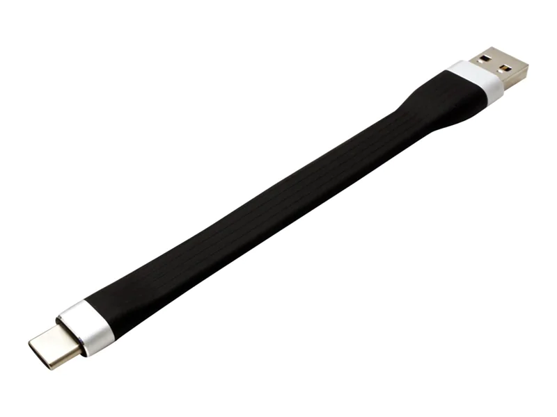 Roline - USB-Kabel - USB Typ A (M) zu 24 pin USB-C (M) - USB 3.2 Gen 1 - 5 V - 900 mA - 11 cm - Schwarz Roline - USB-Kabel - USB Typ A (M) zu 24 pin USB-C (M) - USB 3.2 Gen 1 - 5 V - 900 mA - 11 cm - Schwarz