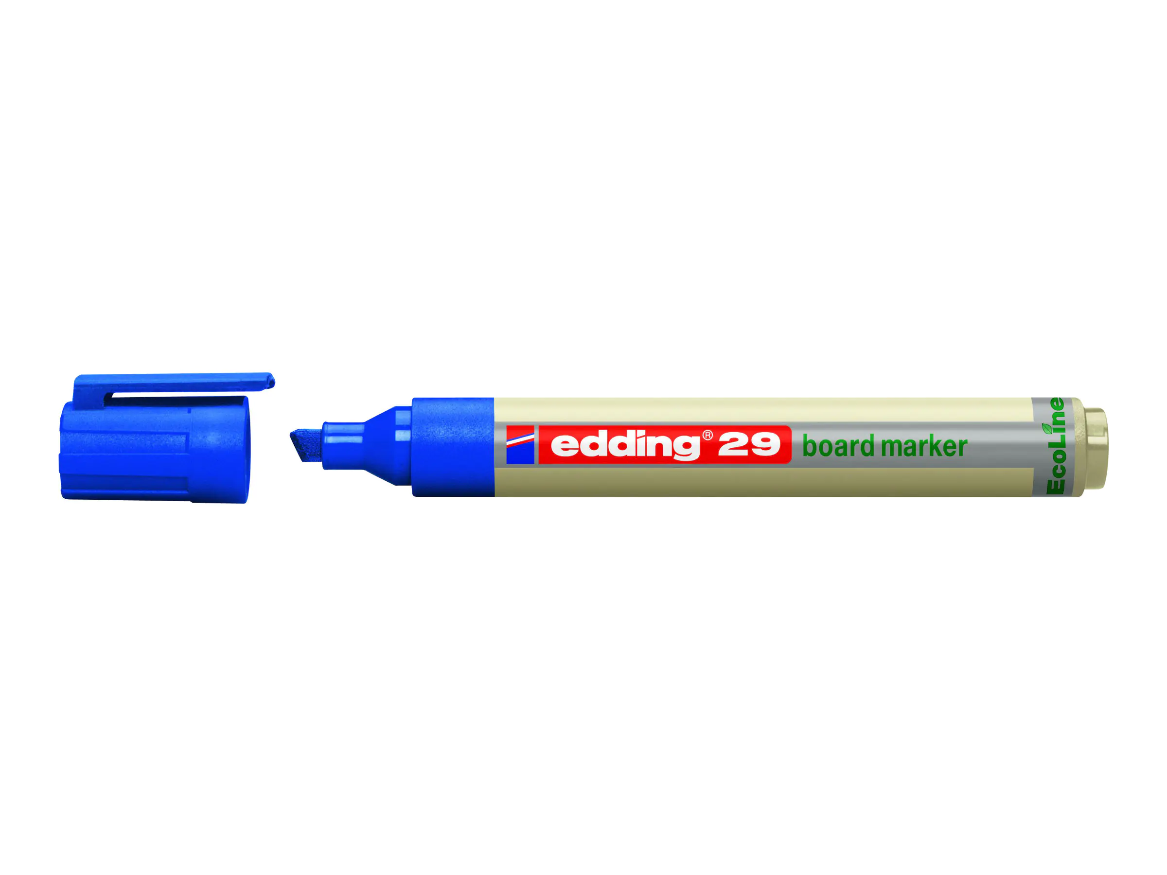 EDDING EcoLine 29 board - Marker - für Tafel - Schwarz, Rot, Blau, Grün - Pigmenttinte - 1-5 mm (Packung mit 4) 4-29-4