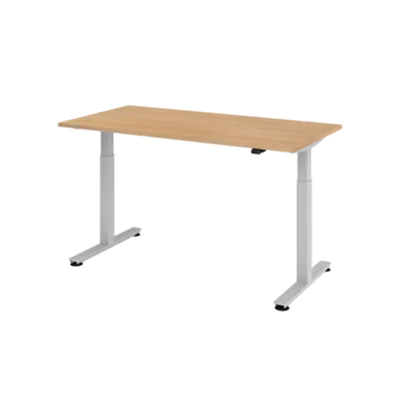 Hammerbacher Schreibtisch VXDSM16/E/S 160x80cm eiche Hammerbacher Schreibtisch VXDSM16/E/S 160x80cm eiche