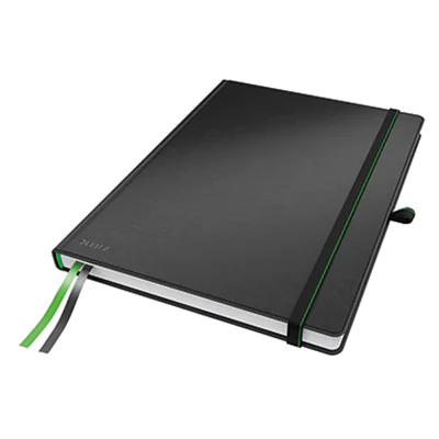 Leitz Notizbuch Complete 44710095 DIN A4 kariert schwarz Leitz Notizbuch Complete 44710095 DIN A4 kariert schwarz