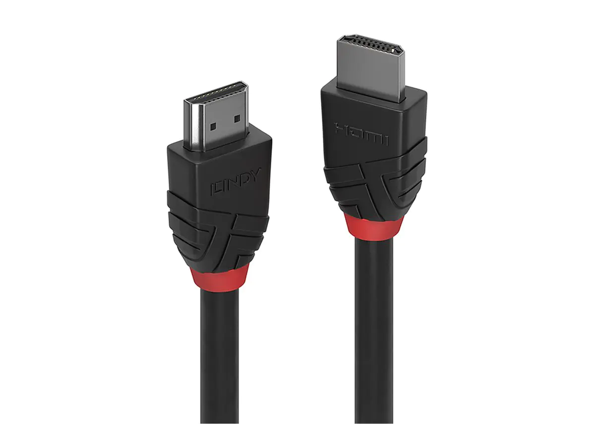 Lindy Black Line - HDMI-Kabel mit Ethernet - HDMI männlich zu HDMI männlich 36472