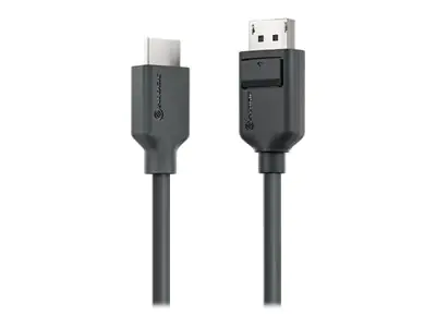 ALOGIC Elements Series - Adapterkabel - DisplayPort männlich zu HDMI männlich - 3 m - Dunkelgrau - Support von 4K 30 Hz, unterstützt 1920 x 1080 bei 144 Hz, Unterstützung für 3D-Video ALOGIC Elements Series - Adapterkabel - DisplayPort männlich zu HDMI männlich - 3 m - Dunkelgrau - Support von 4K 30 Hz, unterstützt 1920 x 1080 bei 144 Hz, Unterstützung für 3D-Video