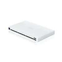 Ubiquiti UISP Professional - Switch - managed - 16 x 10/100/1000 (PoE) + 4 x 1 Gigabit / 10 Gigabit SFP+ + 8 x 10/100/1000 - Desktop - PoE
