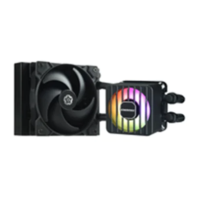 Enermax LIQMAXFLO SR ELC-LMF120-SF - Prozessor-Flüssigkeitskühlsystem - ARGB - Kühlergröße: 120 mm - (für: LGA115x Socket, LGA1200, LGA1366, LGA1700, LGA2011, LGA2011-3 (Square ILM), LGA2066, AM4, AM5) - Kupfer - 120 mm