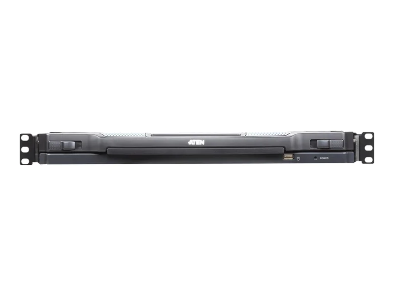ATEN Slideaway CL5708IM - KVM-Konsole mit KVM-Switch - 8 Anschlüsse - PS/2, USB - 43.2 cm (17") - Rack - einbaufähig - 1280 x 1024 @ 75 Hz - 250 cd/m² - 1000:1 - 5 ms - VGA - 1U