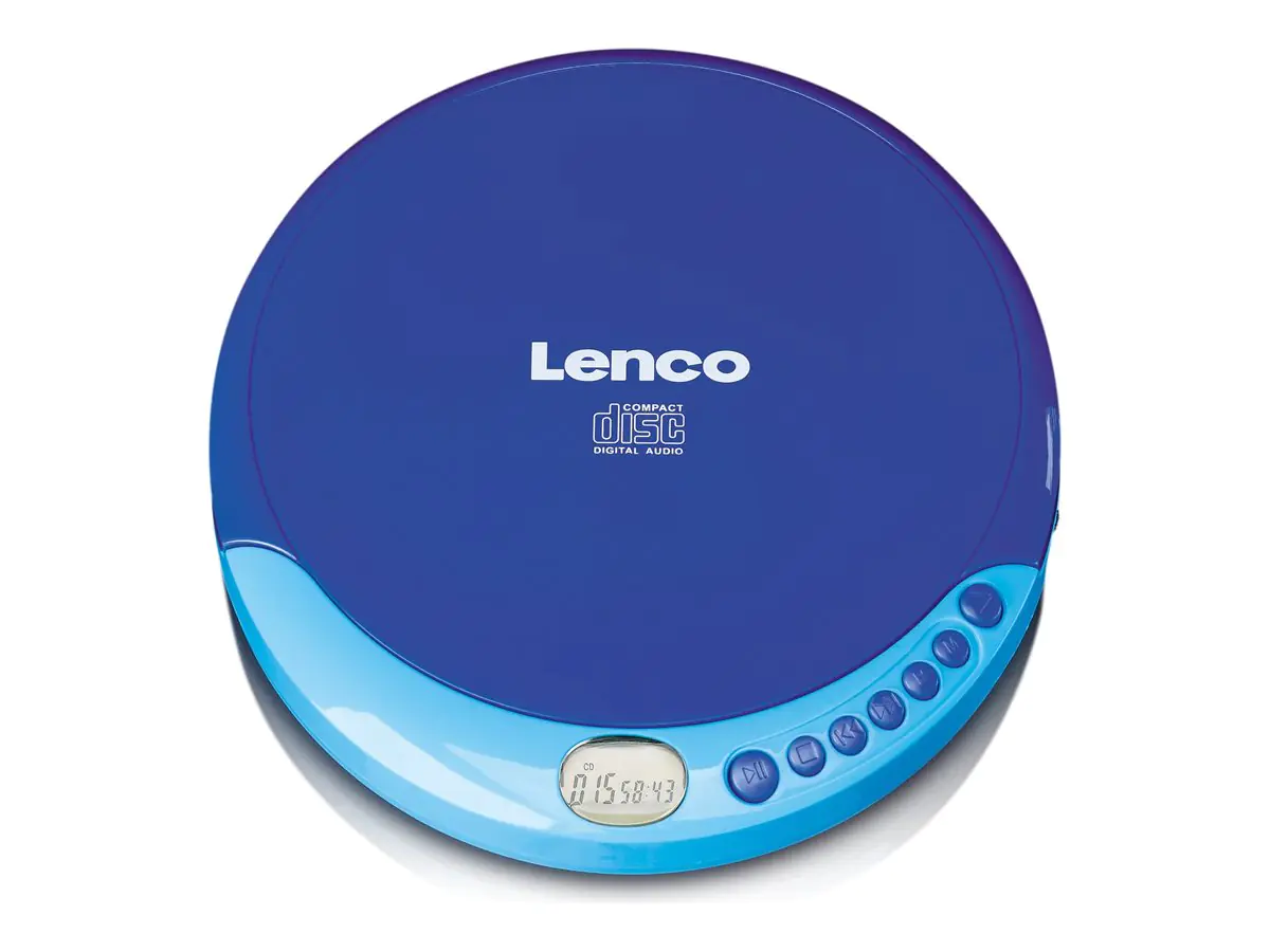 Lenco CD-011 - CD-Player - Blau CD-011BLAU