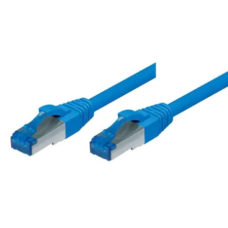 Tecline Patch-Kabel RJ-45 (M) RJ-45 (M) 74103B SFTP-Kabel CAT 6a 3 m Blau Tecline Patch-Kabel RJ-45 (M) RJ-45 (M) 74103B SFTP-Kabel CAT 6a 3 m Blau