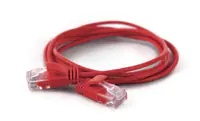 WANTEC 7277, 10 m, Cat6a, U/UTP (UTP), RJ-45, RJ-45, Rot
