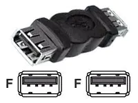 Roline - Gender Changer USB - USB (W) zu USB (W) - Schwarz Roline - Gender Changer USB - USB (W) zu USB (W) - Schwarz