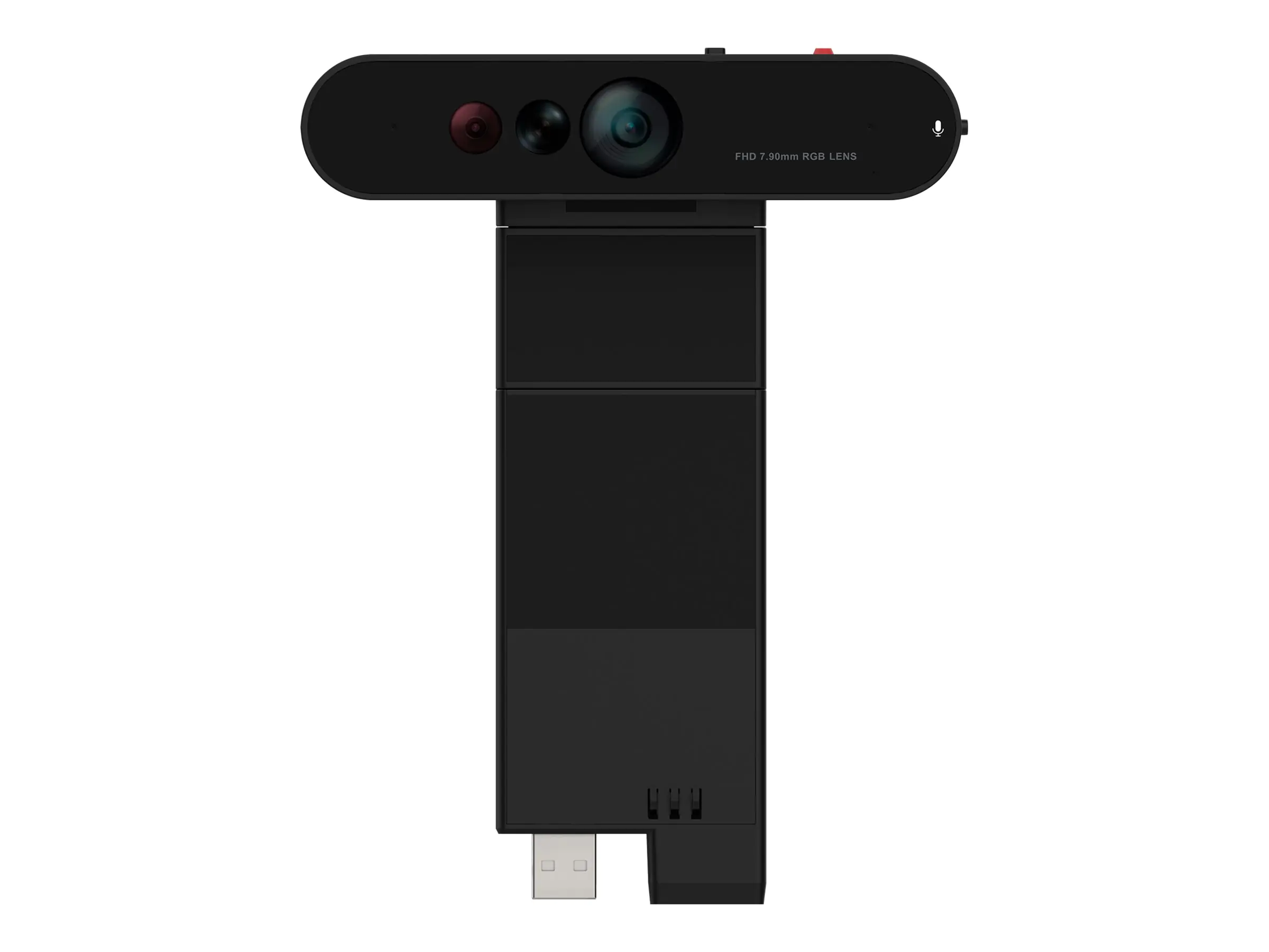 Lenovo ThinkVision MC60 - Webcam - Farbe - 1920 x 1080 - 1080p - Audio - USB 2.0 - MJPEG, YUY2