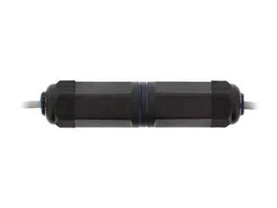 InLine - Netzwerkkoppler - RJ-45 (W) zu RJ-45 (W) - abgeschirmt - CAT 6 - Schwarz