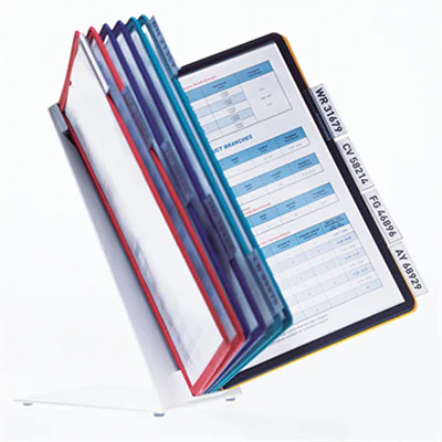 DURABLE Sichttafelständer VARIO TABLE 10 557000 DIN A4 sortiert DURABLE Sichttafelständer VARIO TABLE 10 557000 DIN A4 sortiert