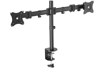 DIGITUS DA-90349 - Befestigungskit (Spannbefestigung für Tisch, 2 Monitorarme) - für 2 LCD-Displays - Bildschirmgröße: 38.1-68.6 cm (15"-27") - Schreibtisch DIGITUS DA-90349 - Befestigungskit (Spannbefestigung für Tisch, 2 Monitorarme) - für 2 LCD-Displays - Bildschirmgröße: 38.1-68.6 cm (15"-27") - Schreibtisch